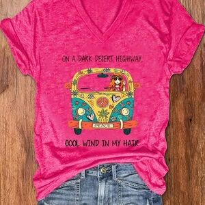 Pink Graphic Kids T-Shirt
